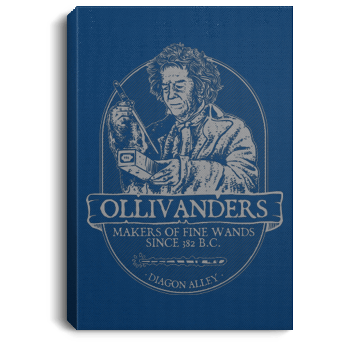Housewares Royal / 8" x 12" Ollivanders Fine Wands Premium Portrait Canvas