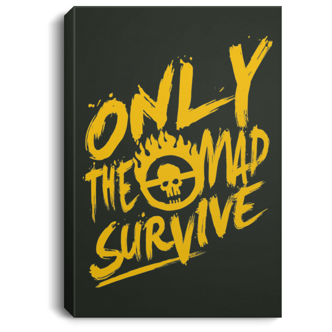 Housewares Forest / 8" x 12" Only The Mad Yellow Premium Portrait Canvas