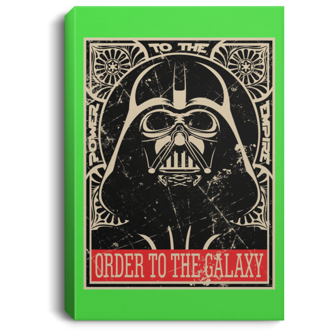 Housewares Kelly / 8" x 12" Order to the galaxy Premium Portrait Canvas