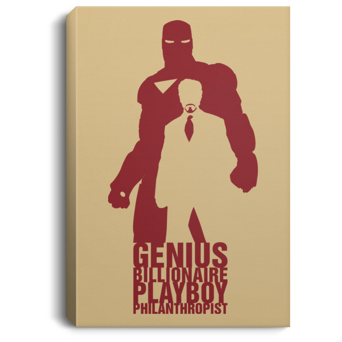 Housewares Tan / 8" x 12" Philanthropist Club Premium Portrait Canvas