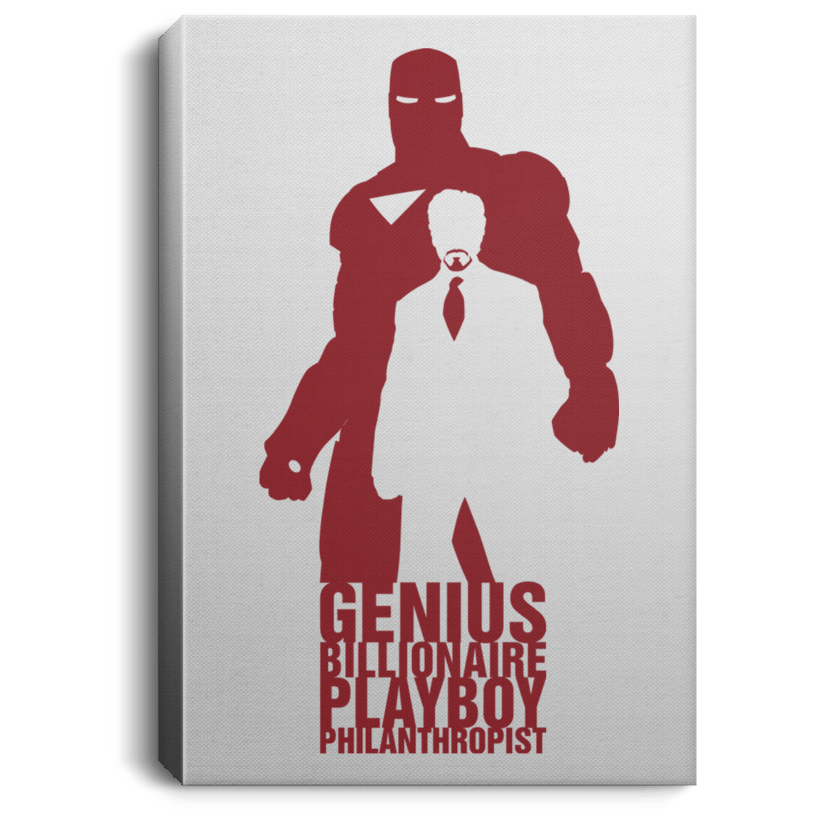 Housewares White / 8" x 12" Philanthropist Club Premium Portrait Canvas