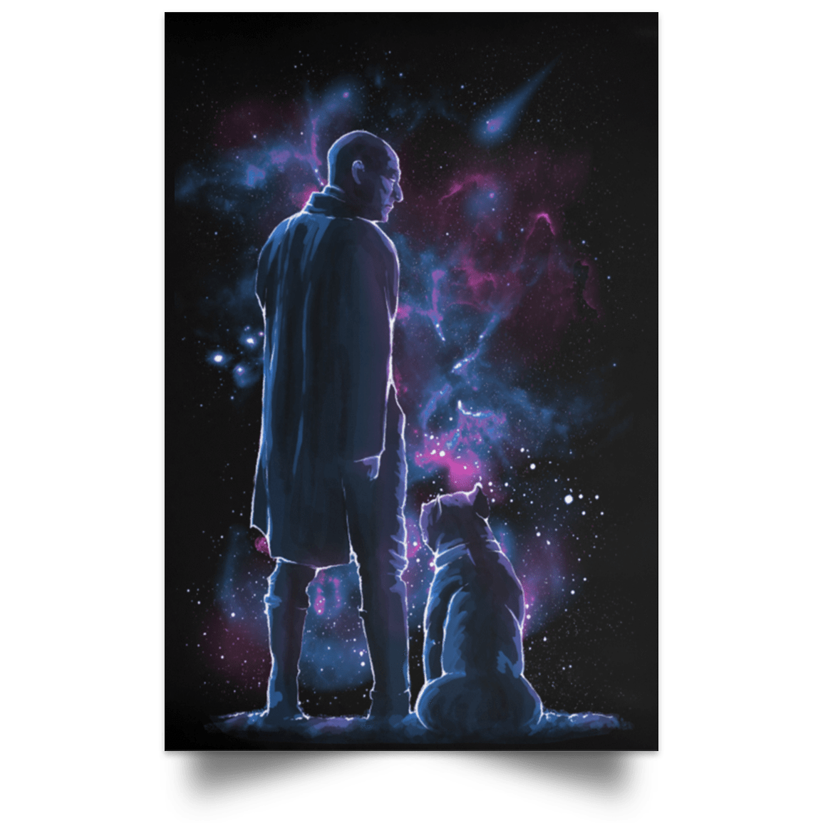 Housewares Black / 12" x 18" Picard Portrait Poster