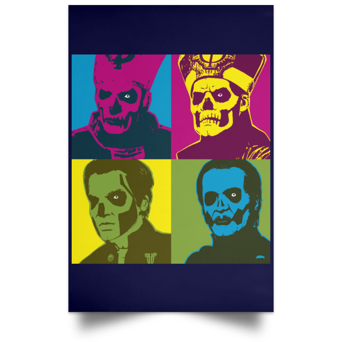 Pop Leader Portrait Poster