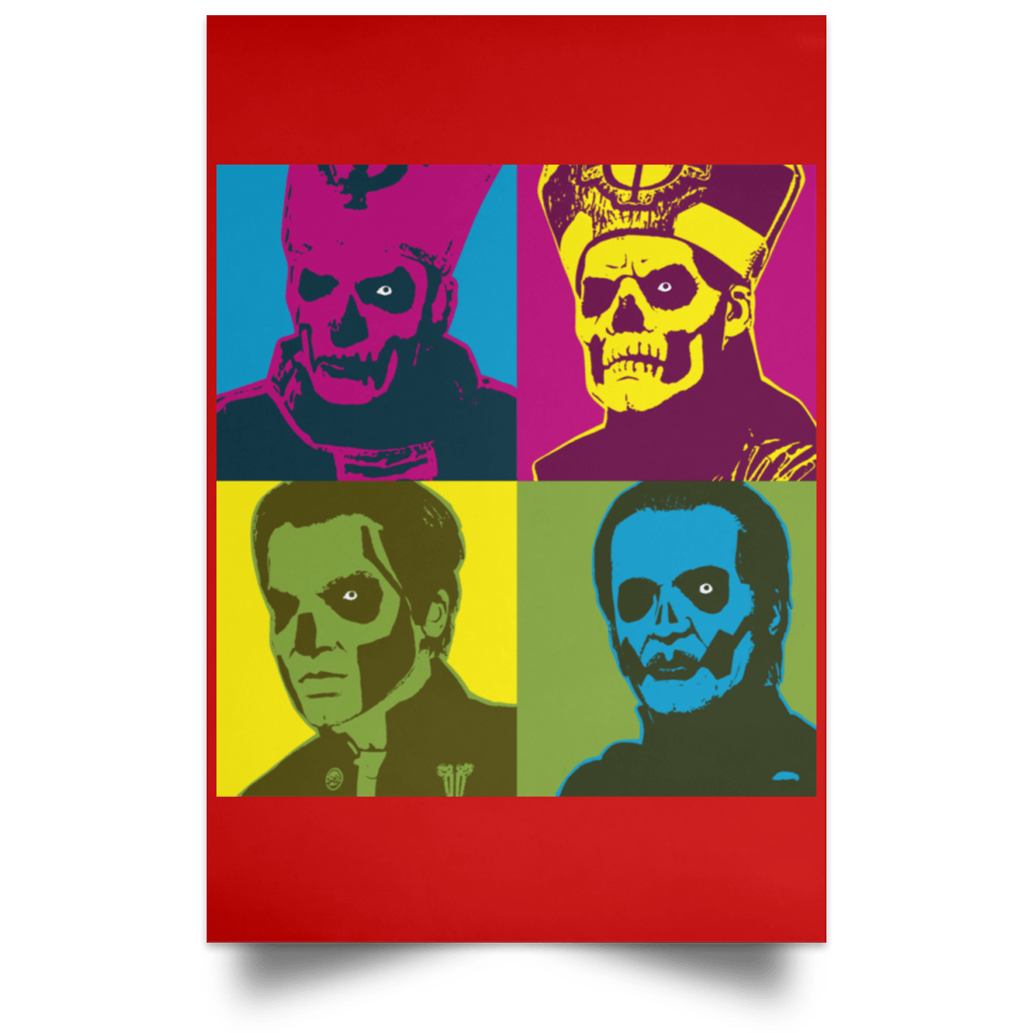 Pop Leader Portrait Poster