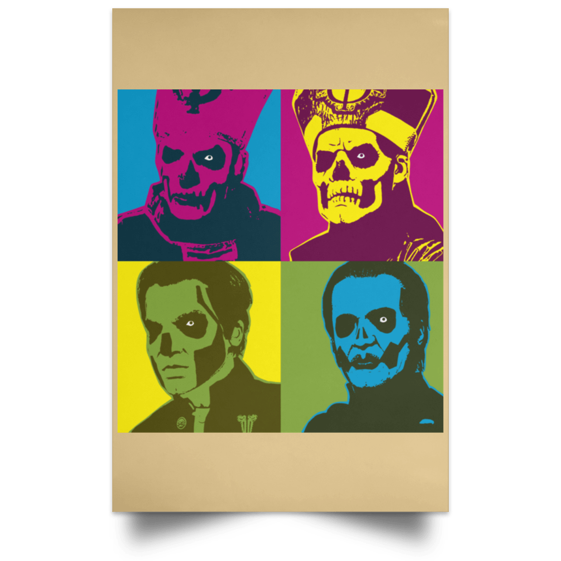 Pop Leader Portrait Poster