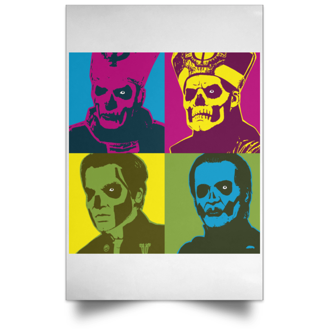 Pop Leader Portrait Poster