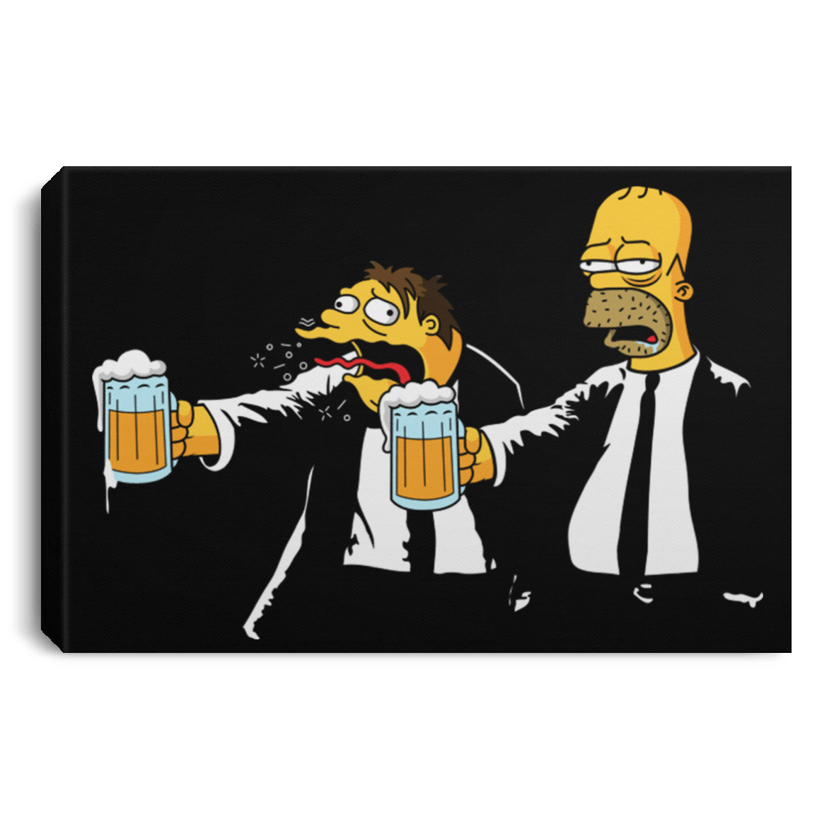 Housewares Black / 12" x 8" Pulp Simpson Premium Landscape Canvas