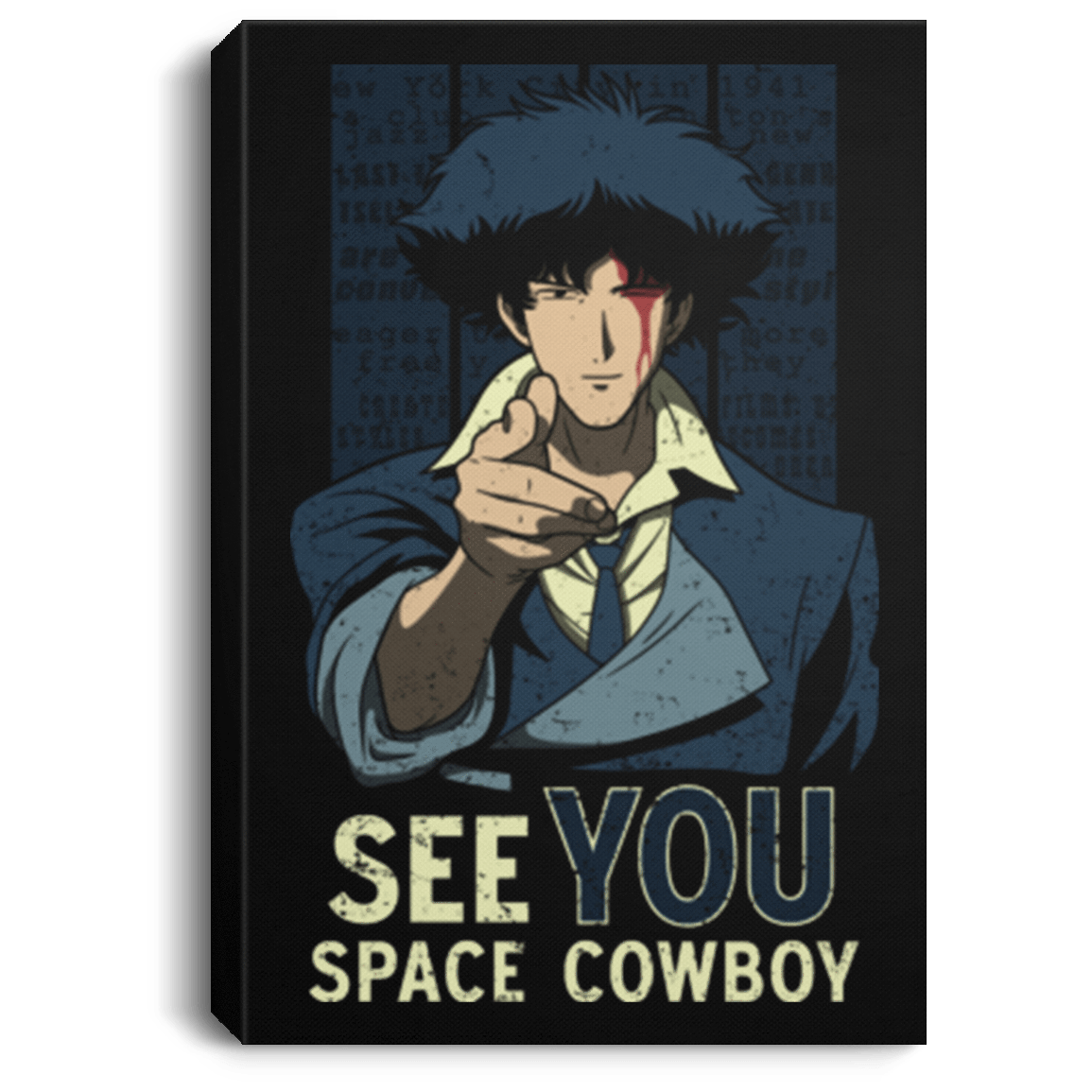 Housewares Black / 8" x 12" Real Folk Blues Premium Portrait Canvas