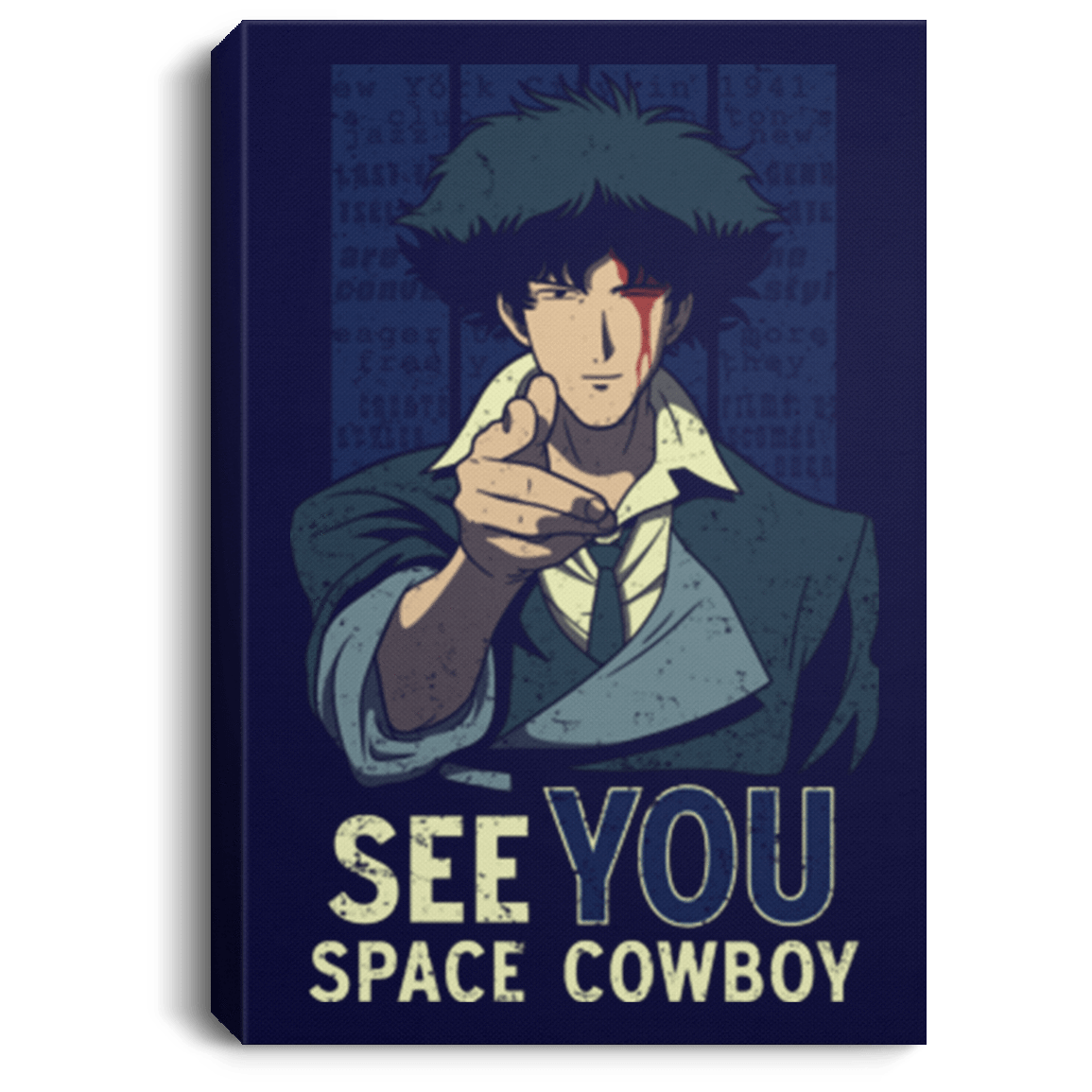 Housewares Navy / 8" x 12" Real Folk Blues Premium Portrait Canvas