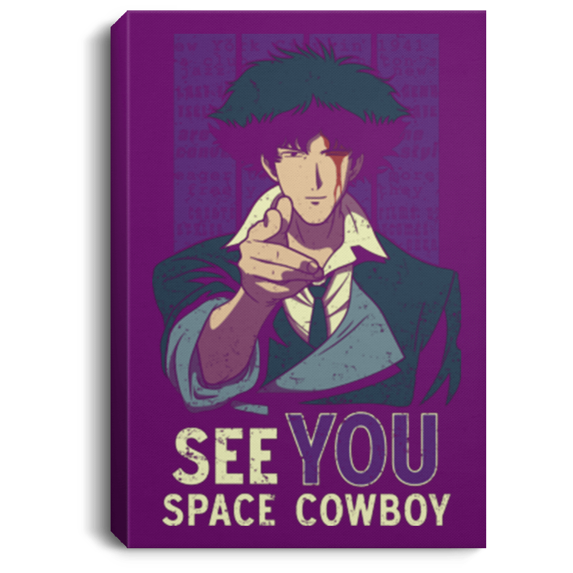 Housewares Purple / 8" x 12" Real Folk Blues Premium Portrait Canvas