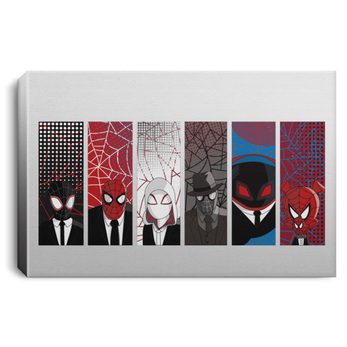 Housewares White / 12" x 8" Reservoir Spiders Premium Landscape Canvas