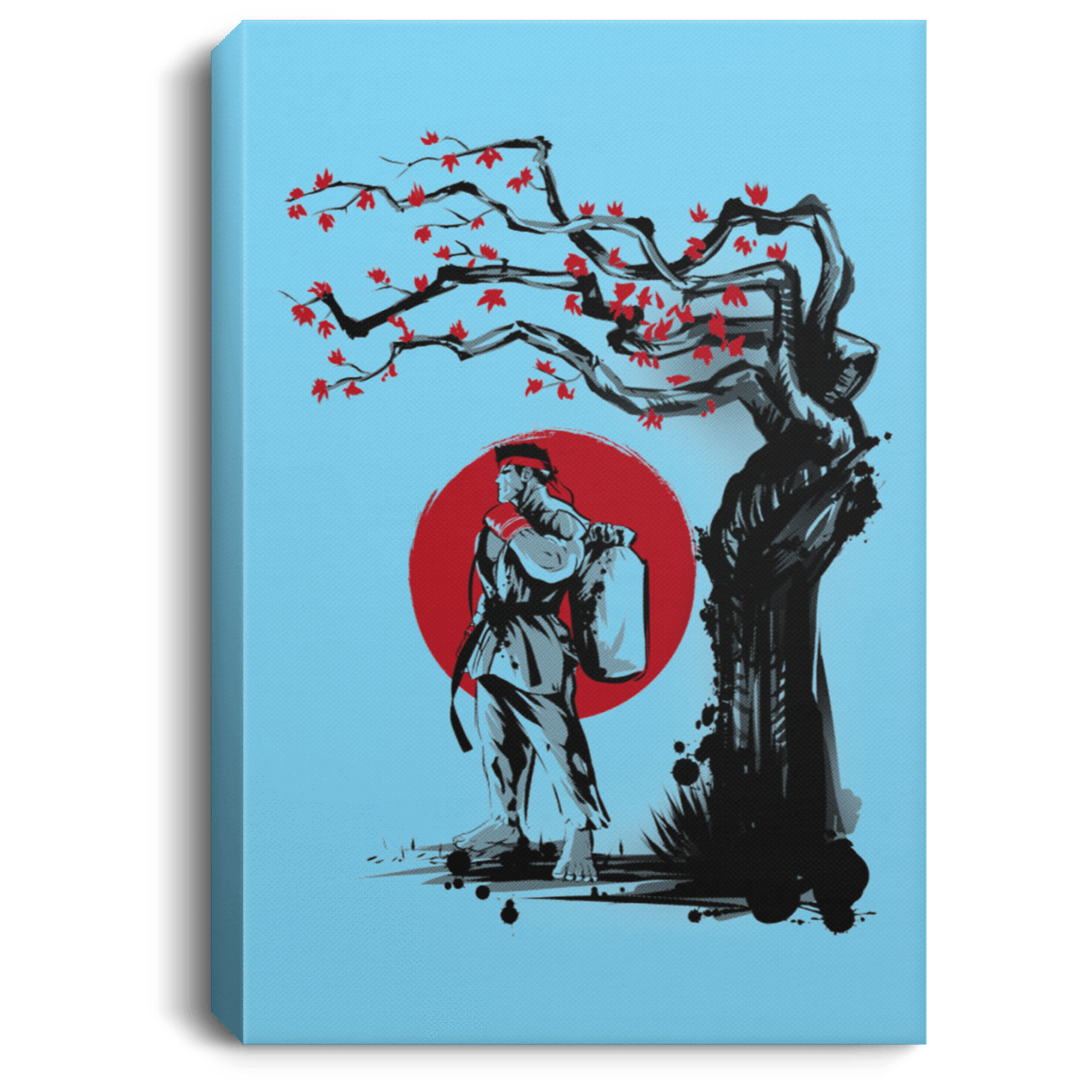 Housewares Columbia Blue / 8" x 12" Ryu Under The Sun Premium Portrait Canvas