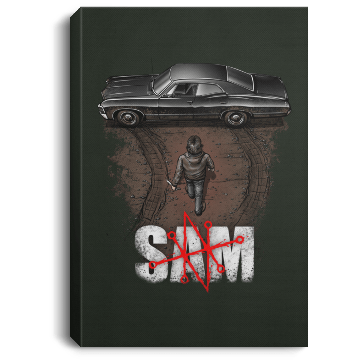 Housewares Forest / 8" x 12" Sam Premium Portrait Canvas