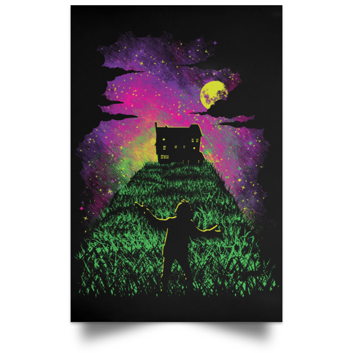 Housewares Black / 12" x 18" Say My Name! Portrait Poster