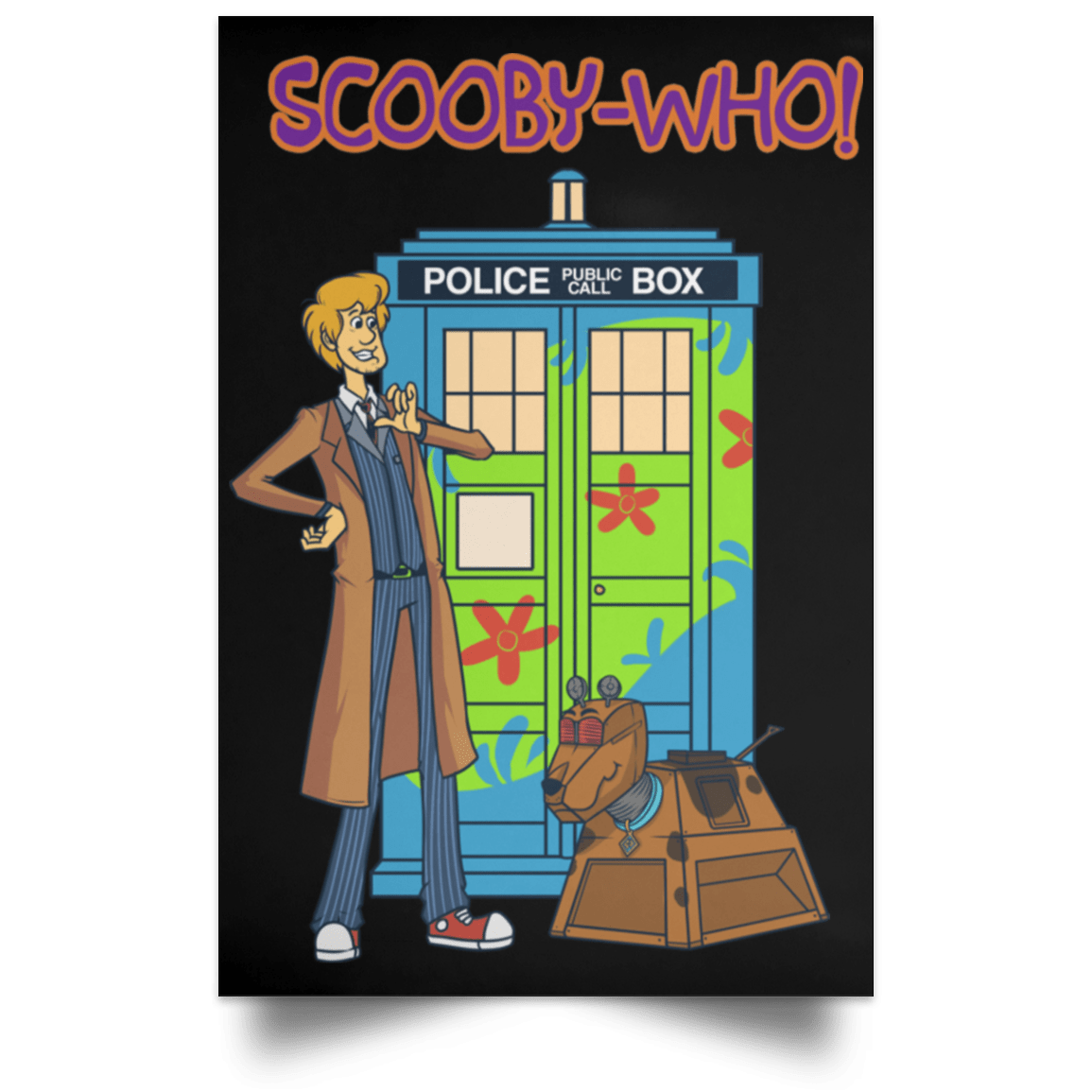 Scooby-Who! Portrait Poster