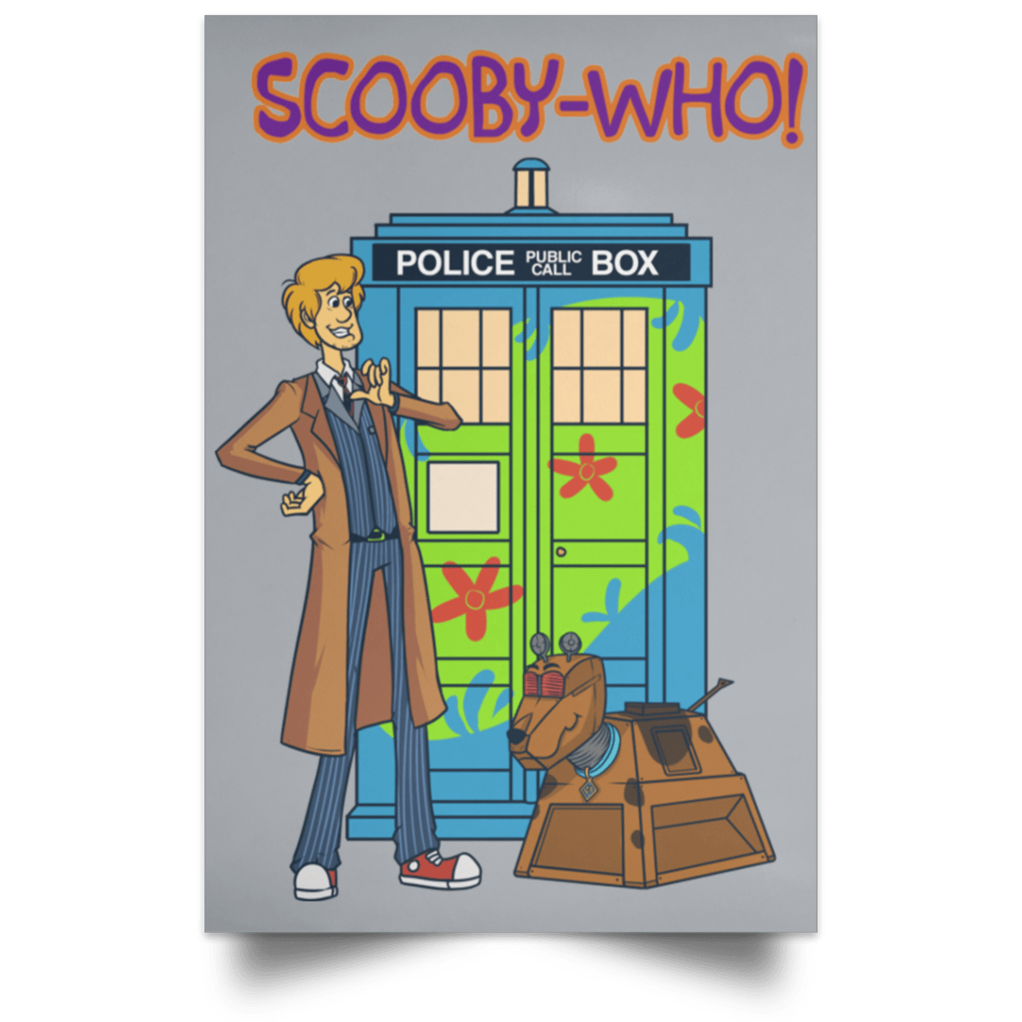 Scooby-Who! Portrait Poster