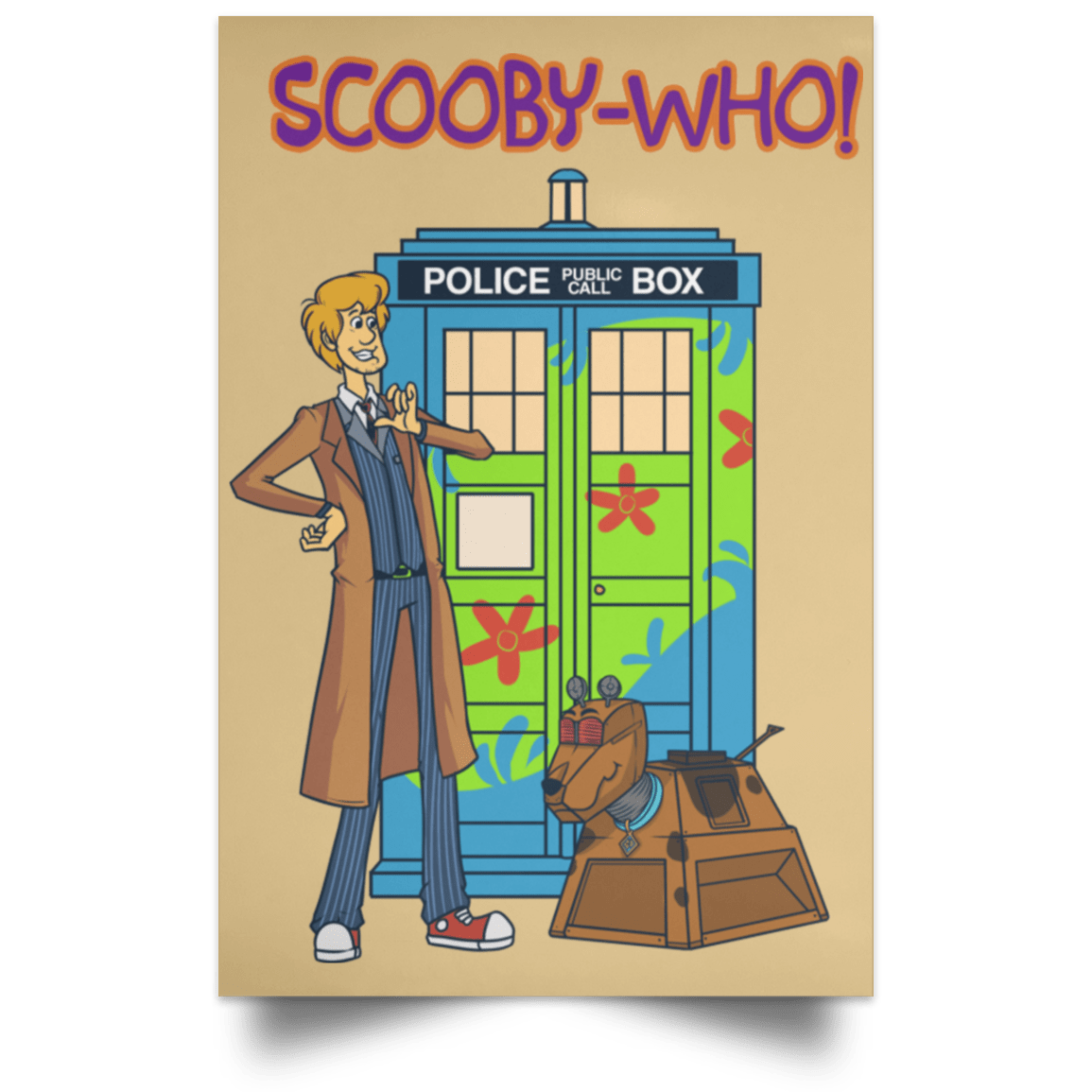 Scooby-Who! Portrait Poster