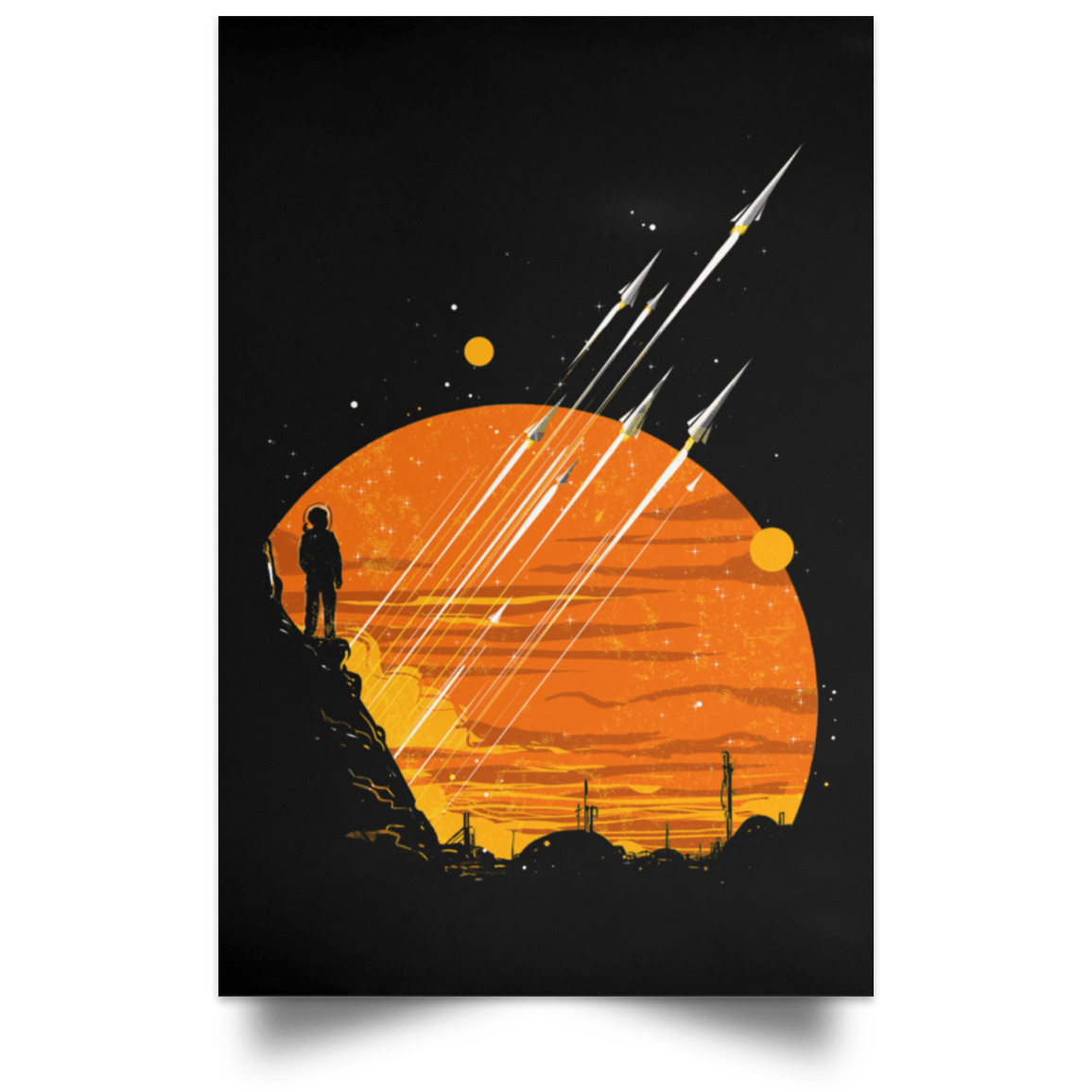 Housewares Black / 12" x 18" See You Soon My Son Portrait Poster