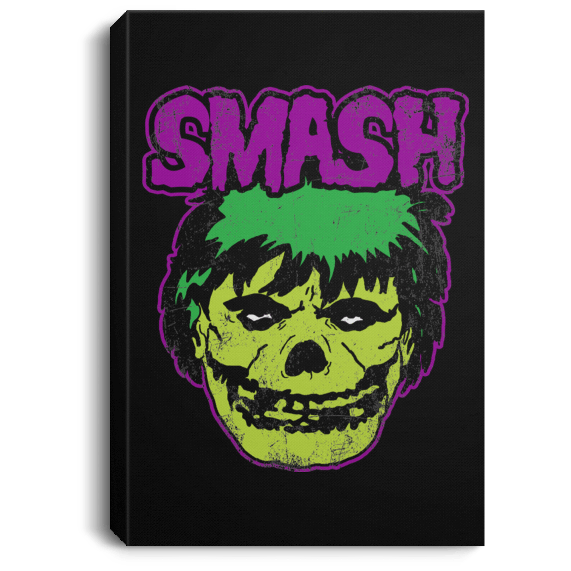 Housewares Black / 8" x 12" Smash Premium Portrait Canvas
