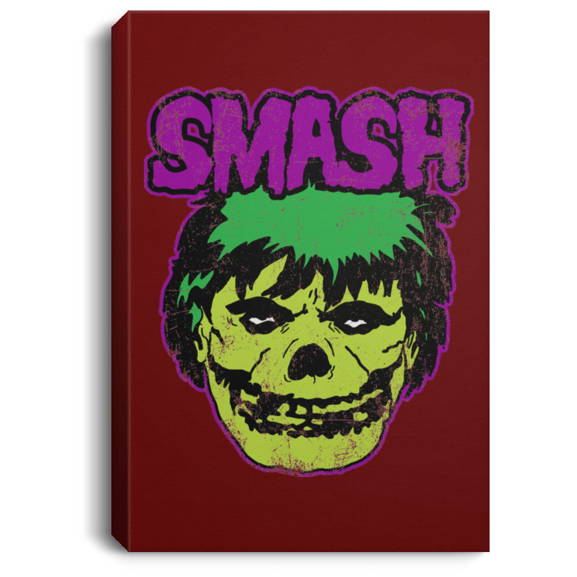 Housewares Maroon / 8" x 12" Smash Premium Portrait Canvas
