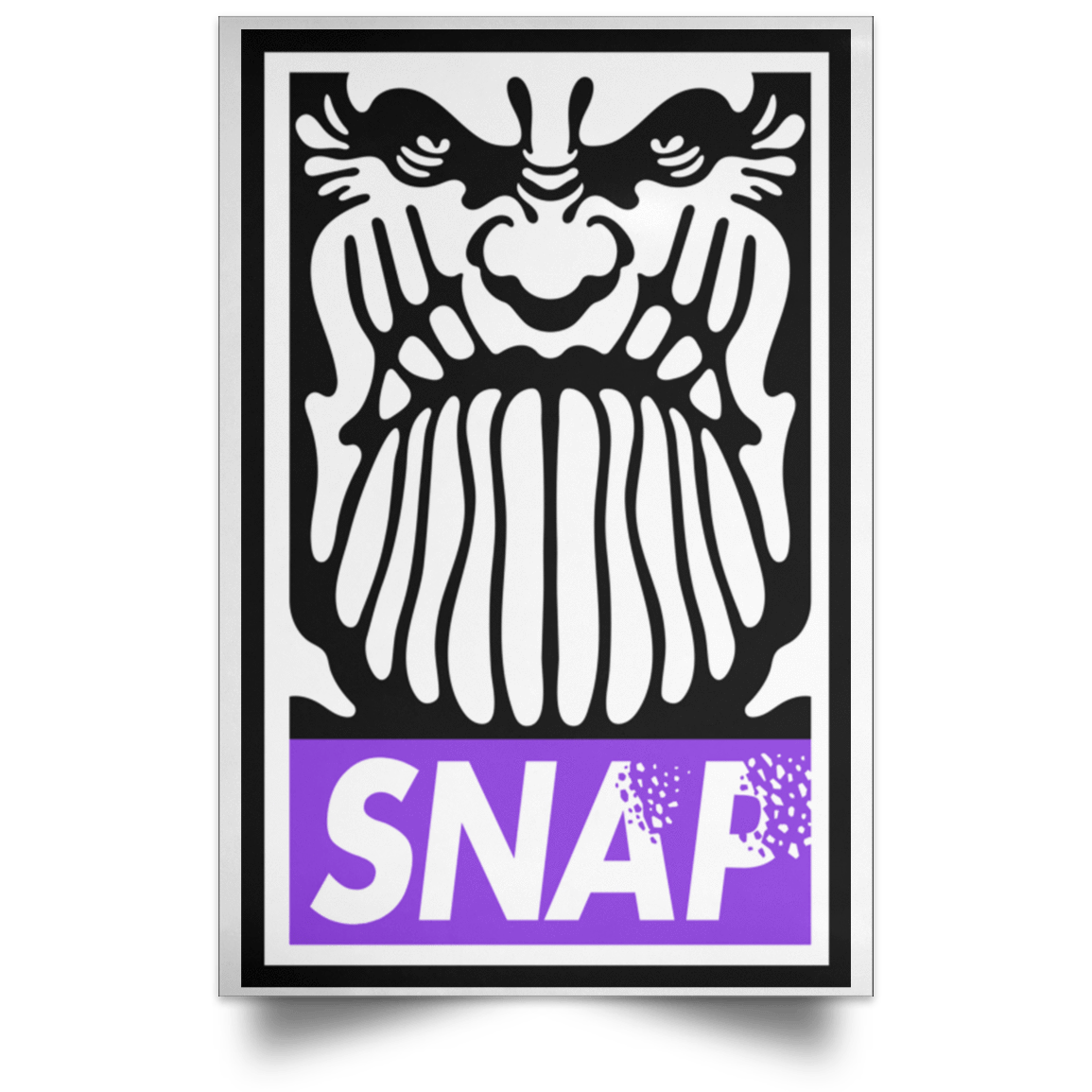 Housewares White / 12" x 18" Snap Portrait Poster