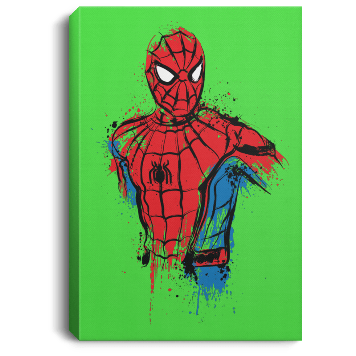 Housewares Kelly / 8" x 12" Spiderman- Friendly Neighborhood Premium Portrait Canvas