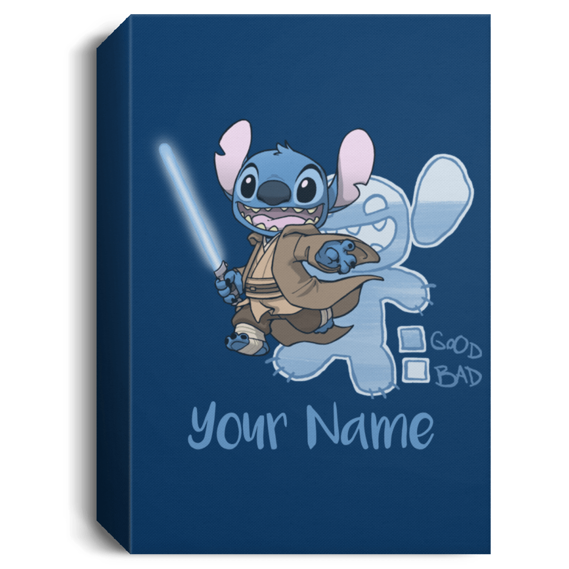 Housewares Royal / 16" x 24" Stitch Jedi Personalized Portrait Canvas