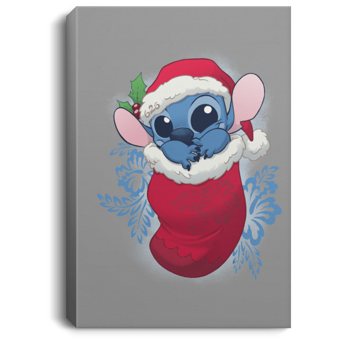 Housewares Gray / 8" x 12" Stocking Stuffer Stitch Premium Portrait Canvas