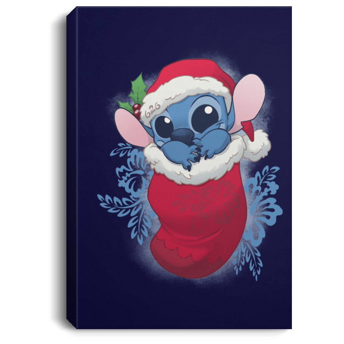 Housewares Navy / 8" x 12" Stocking Stuffer Stitch Premium Portrait Canvas