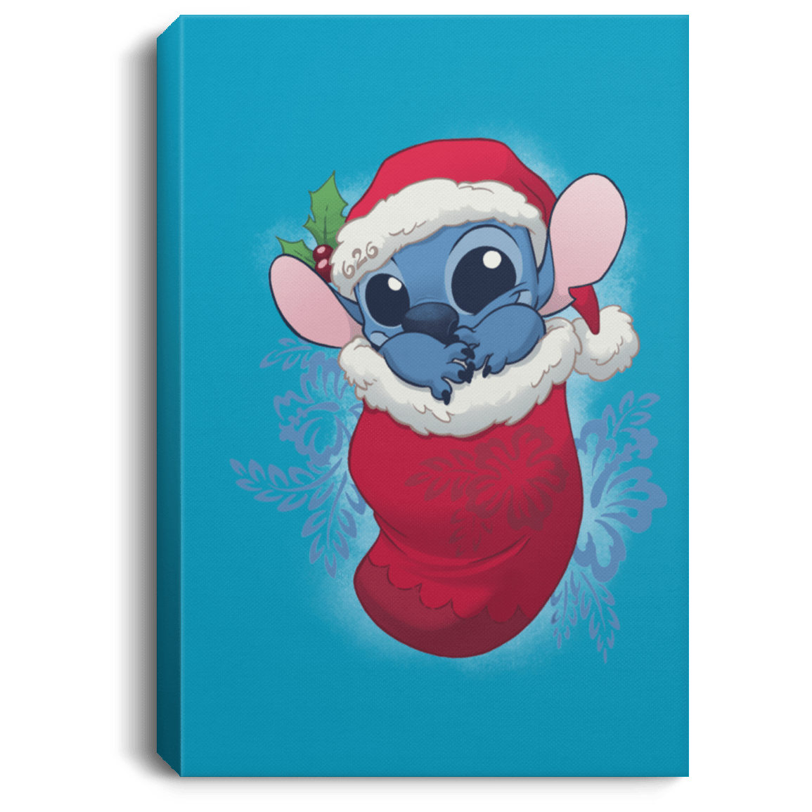 Housewares Turquoise / 8" x 12" Stocking Stuffer Stitch Premium Portrait Canvas