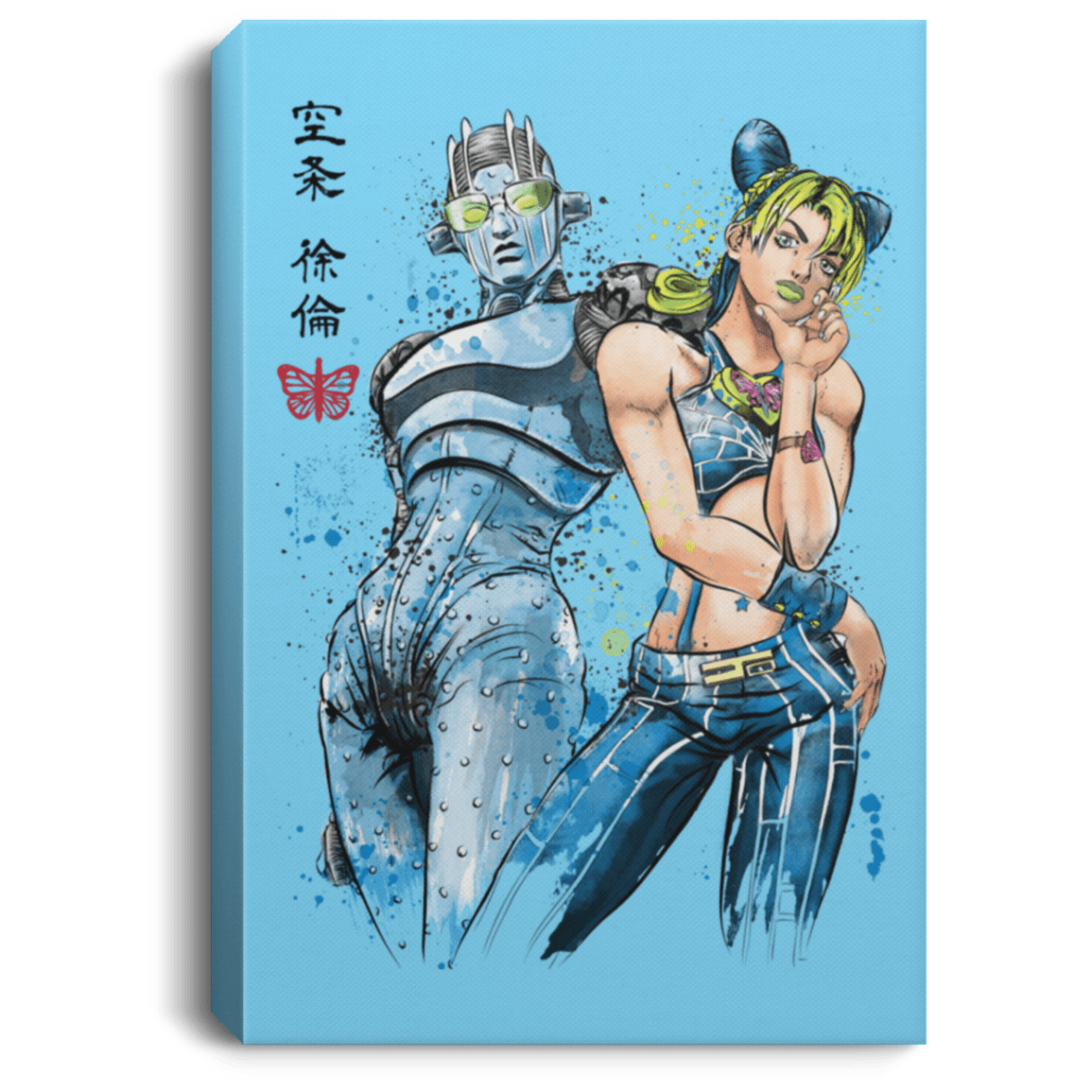 Housewares Columbia Blue / 8" x 12" Stone Free Watercolor Premium Portrait Canvas