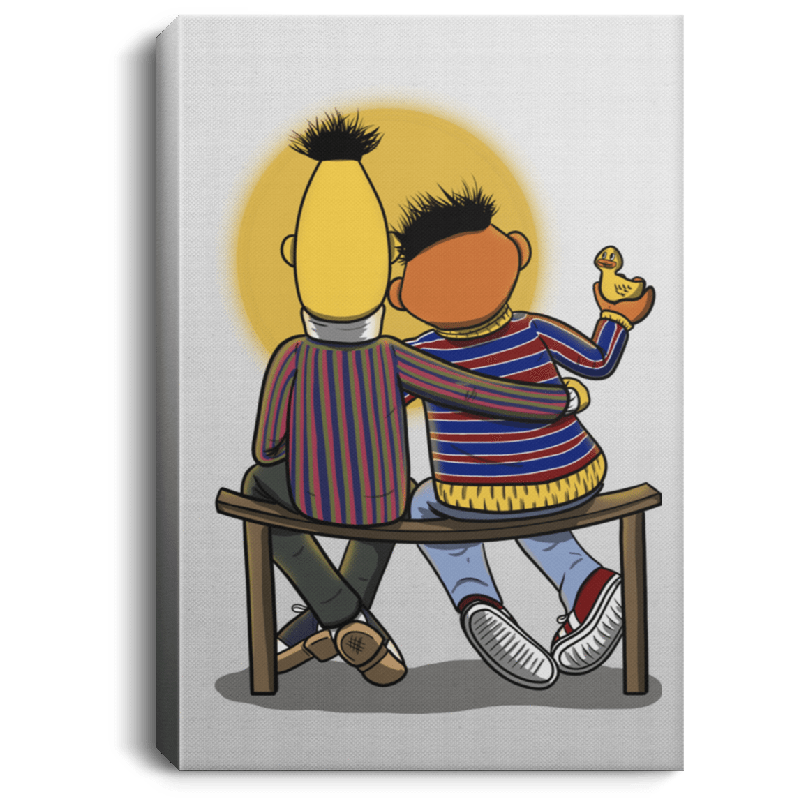 Housewares White / 8" x 12" Sunset Street Premium Portrait Canvas