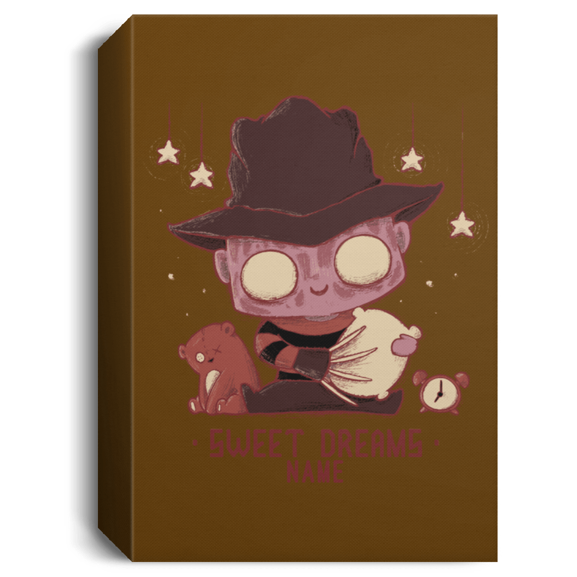 Housewares Brown / 16" x 24" Sweet Dreams Personalized Portrait Canvas