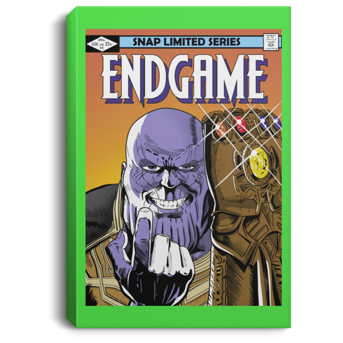 Housewares Kelly / 8" x 12" Thanos Endgame Premium Portrait Canvas