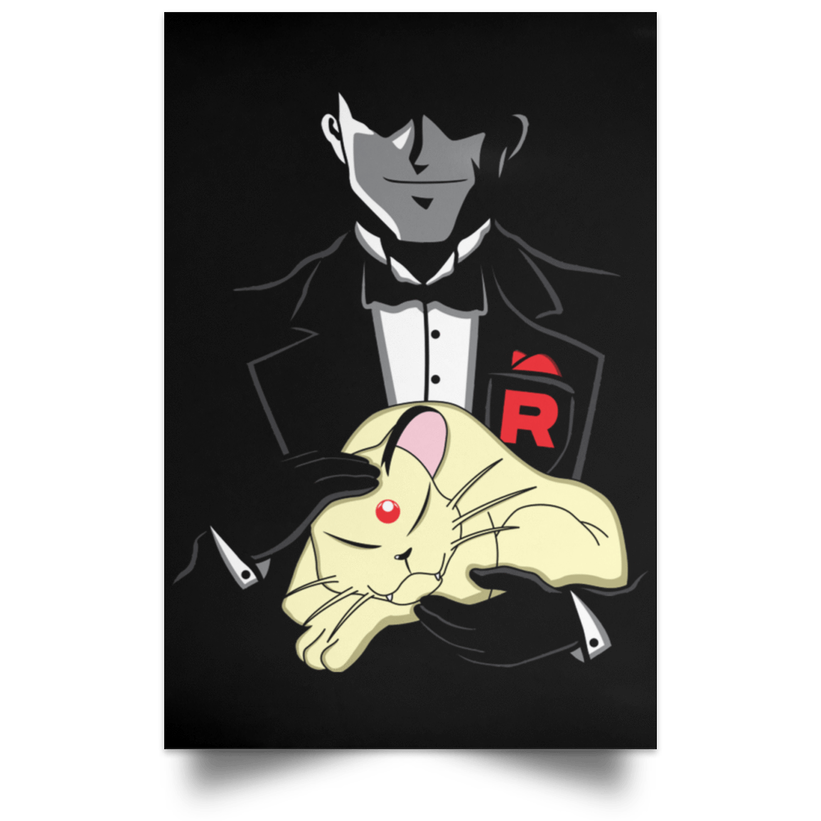 Housewares Black / 12" x 18" The Bossfather Portrait Poster