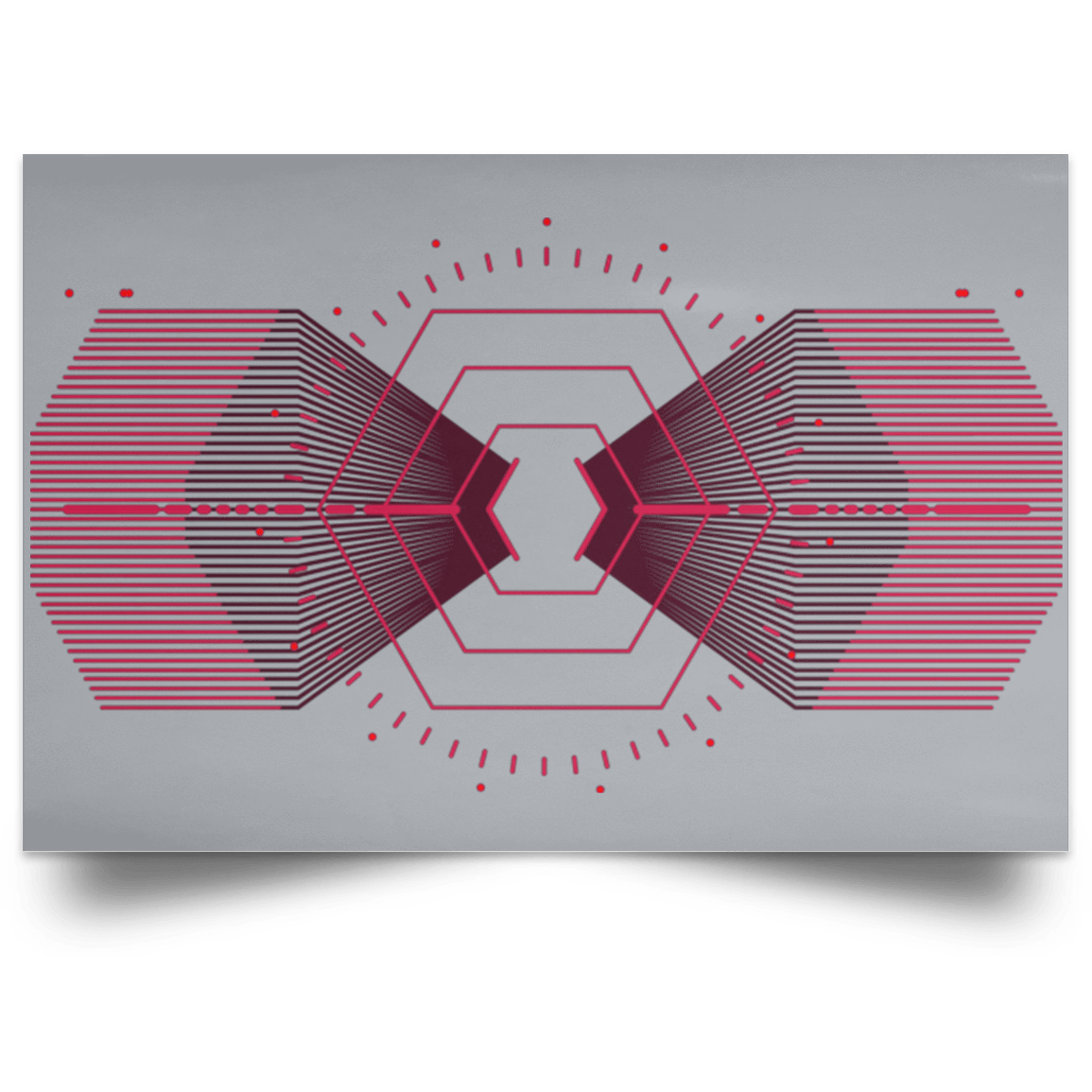 Housewares Grey / 18" x 12" The First Order Landscape Poster