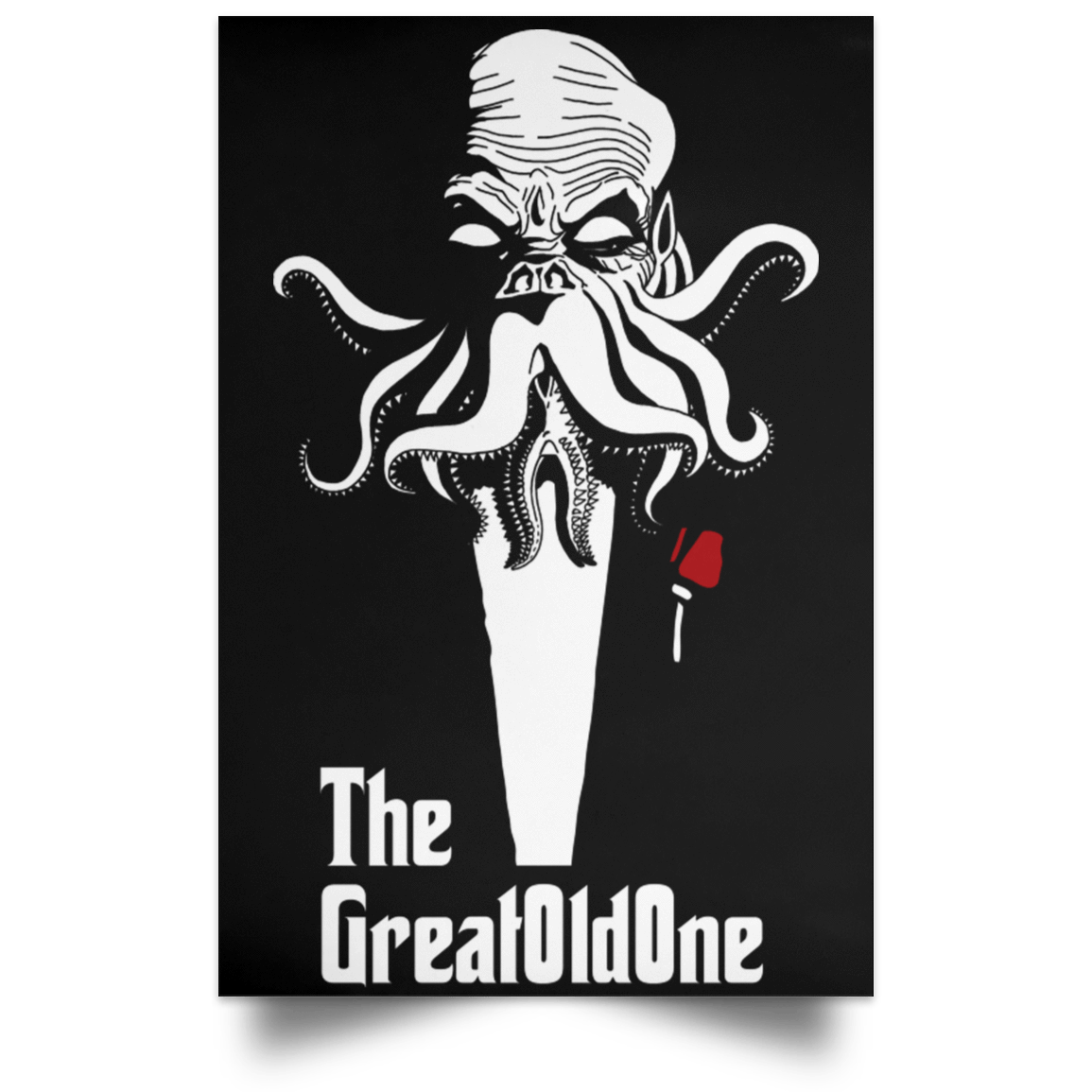 Housewares Black / 12" x 18" The Great Old One Portrait Poster