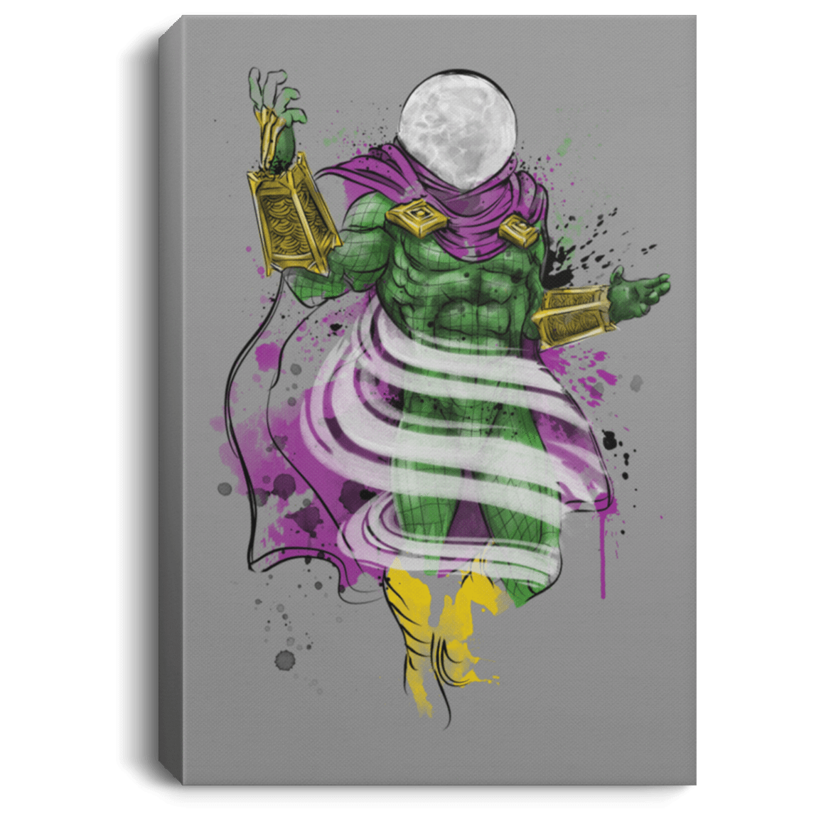 Housewares Gray / 8" x 12" The Illusionist Watercolor Premium Portrait Canvas