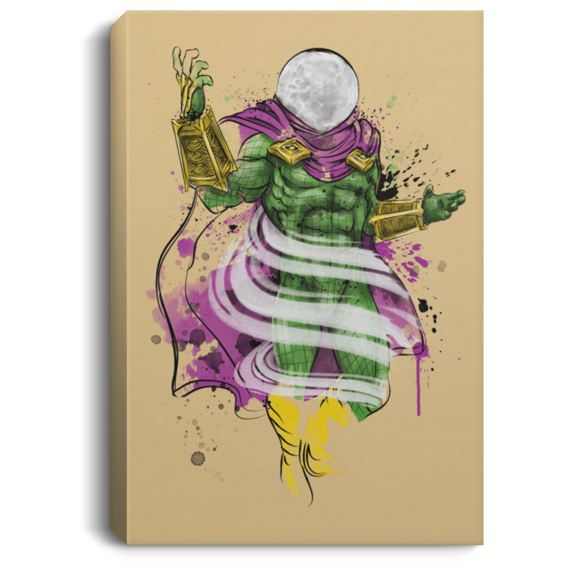 Housewares Tan / 8" x 12" The Illusionist Watercolor Premium Portrait Canvas