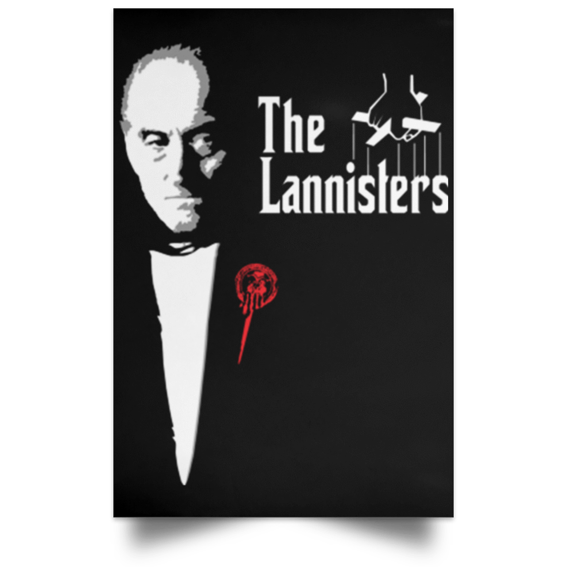 Housewares Black / 12" x 18" The Lannisters Portrait Poster