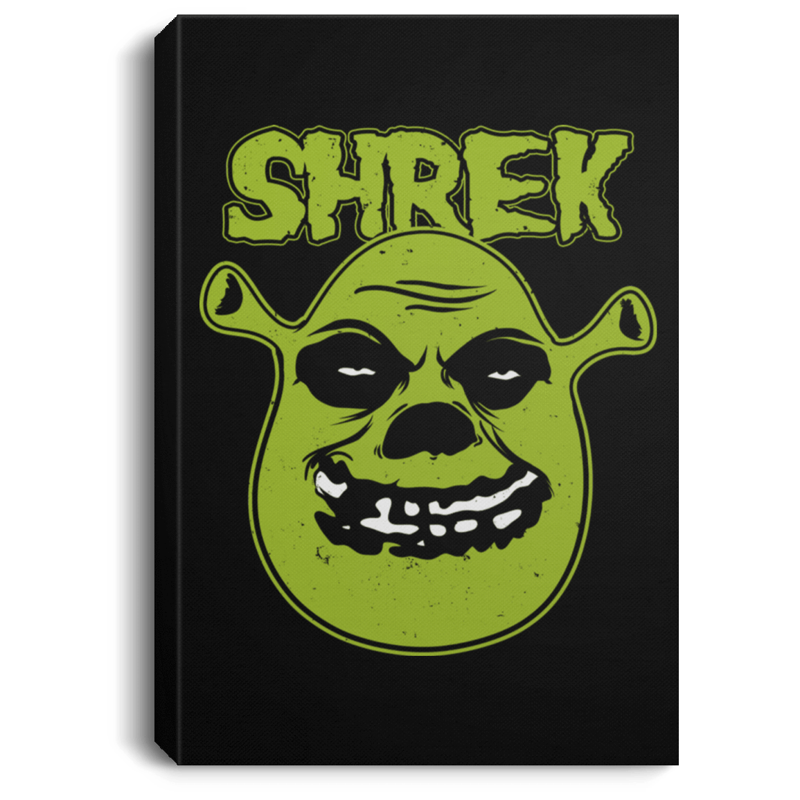 Housewares Black / 8" x 12" The Ogre Premium Portrait Canvas