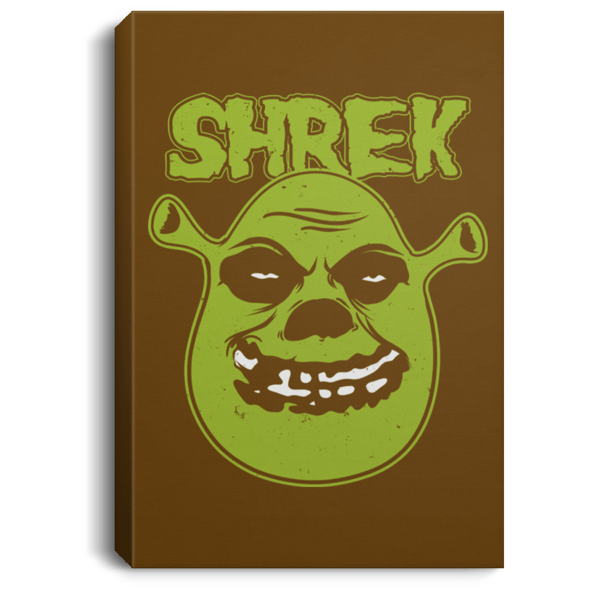 Housewares Brown / 8" x 12" The Ogre Premium Portrait Canvas