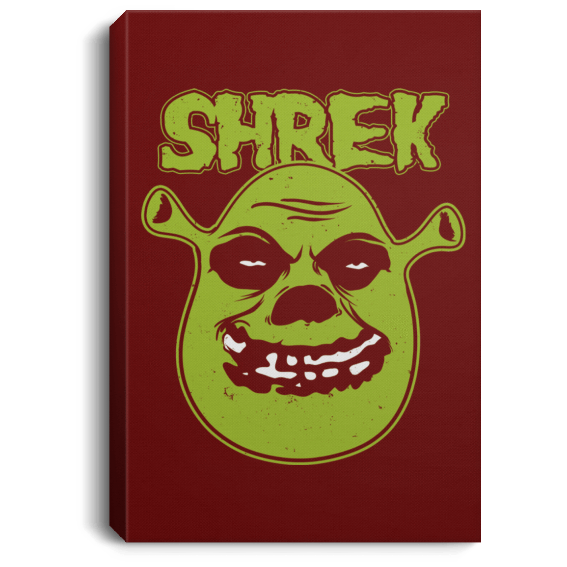 Housewares Maroon / 8" x 12" The Ogre Premium Portrait Canvas