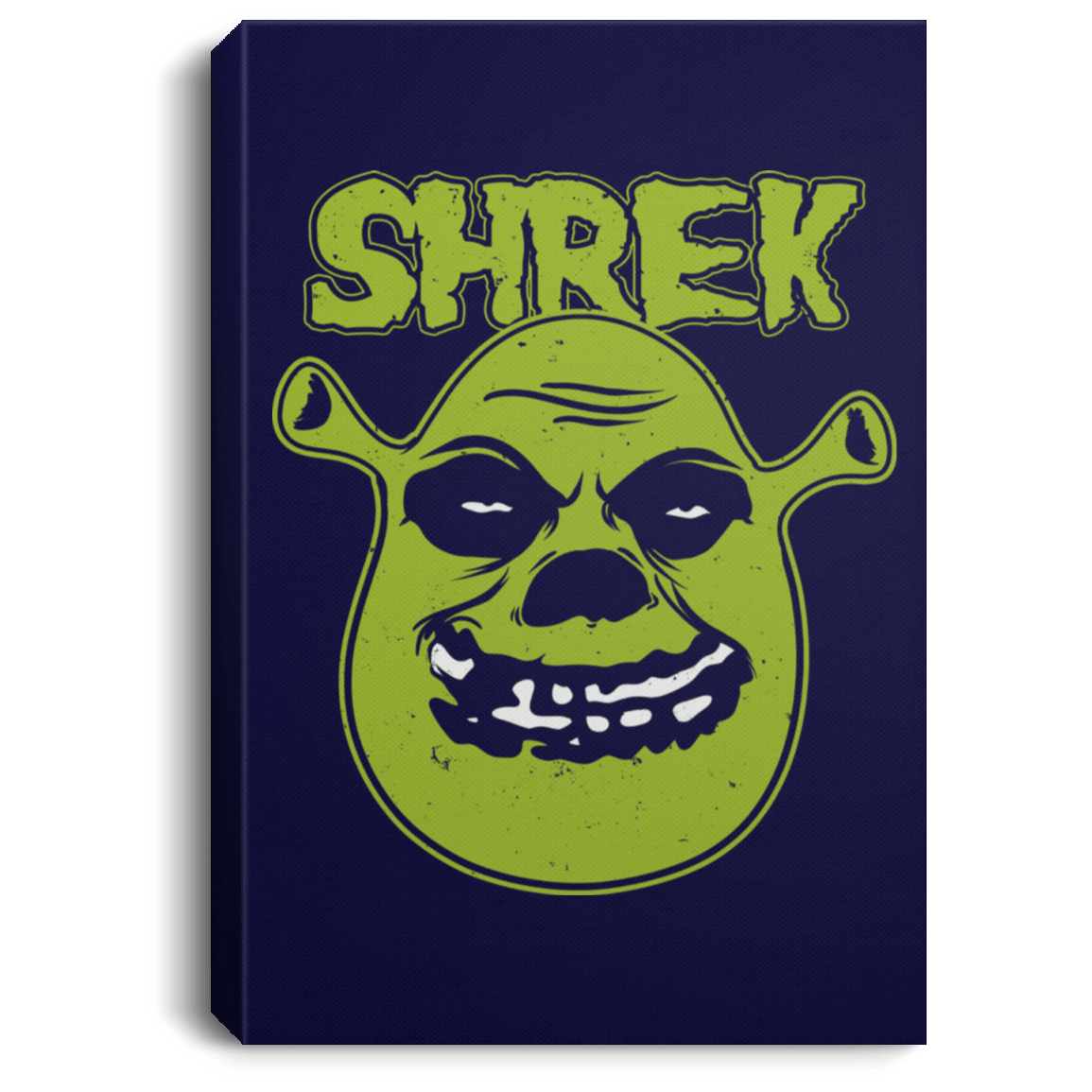 Housewares Navy / 8" x 12" The Ogre Premium Portrait Canvas