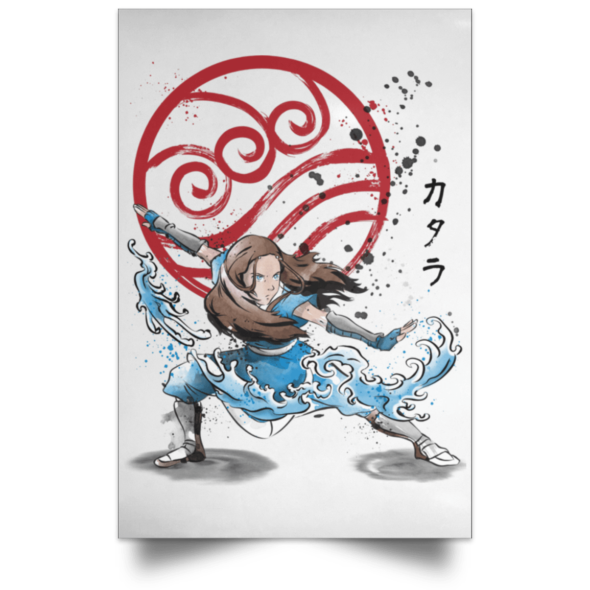 Housewares White / 12" x 18" The Power of the Water Tribe Portrait Poster