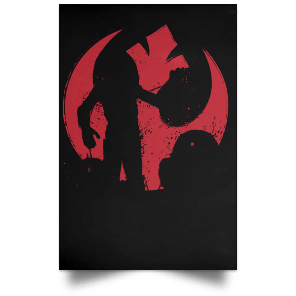 Housewares Black / 12" x 18" The Rise of Droids Portrait Poster