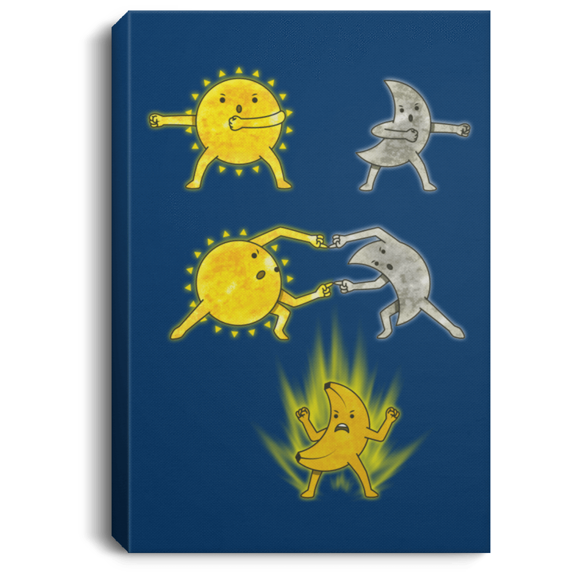 Housewares Royal / 8" x 12" The sun Premium Portrait Canvas