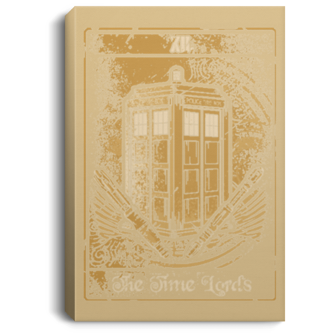 Housewares Tan / 8" x 12" THE TIMELORDS Premium Portrait Canvas