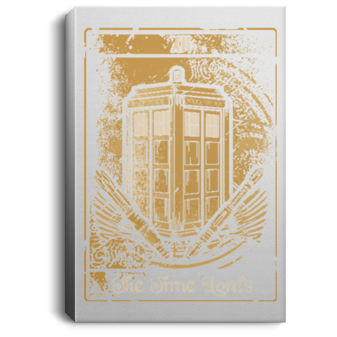 Housewares White / 8" x 12" THE TIMELORDS Premium Portrait Canvas