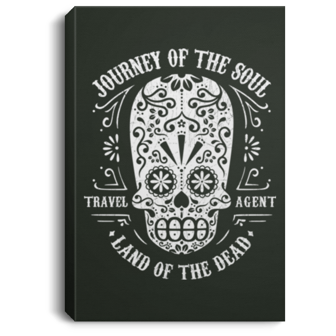 Housewares Forest / 8" x 12" Travel Agent Catrina Premium Portrait Canvas